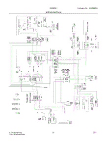 21 - Wiring Diagram Pg 2 parts for Electrolux Refrigerator EI23BC51IW4 from AppliancePartsPros.com