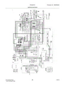 25 - Wiring Diagram parts for Electrolux Refrigerator EW23CS70IS3 from AppliancePartsPros.com