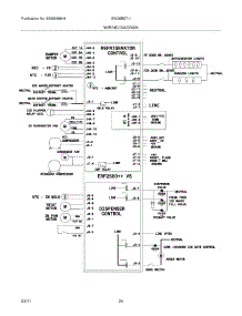 24 - Wiring Diagram Pg 1 parts for Electrolux Refrigerator EW28BS71IBA from AppliancePartsPros.com