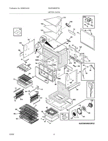 05 - Upper Oven parts for Electrolux Oven E30EW85GPS2 from AppliancePartsPros.com