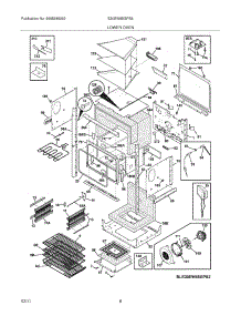 07 - Lower Oven parts for Electrolux Oven E30EW85GPS6 from AppliancePartsPros.com