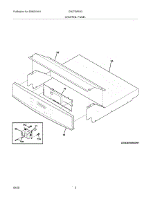 03 - Control Panel parts for Electrolux Oven EW27EW55GB3 from AppliancePartsPros.com