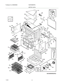 05 - Upper Oven parts for Electrolux Oven E30EW85GPS5 from AppliancePartsPros.com