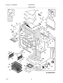 07 - Lower Oven parts for Electrolux Oven E30EW85GPS5 from AppliancePartsPros.com