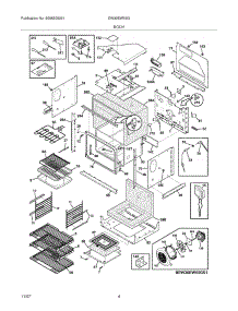 05 - Body parts for Electrolux Oven EW30EW55GB1 from AppliancePartsPros.com