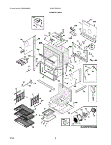 07 - Lower Oven parts for Electrolux Oven EW27EW65GB4 from AppliancePartsPros.com