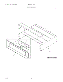 03 - Control Panel parts for Electrolux Oven E30MC75JSS1 from AppliancePartsPros.com