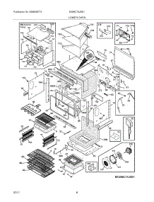 07 - Lower Oven parts for Electrolux Oven E30MC75JSS1 from AppliancePartsPros.com