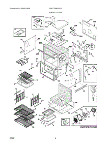05 - Upper Oven parts for Electrolux Oven EW27EW65GS3 from AppliancePartsPros.com