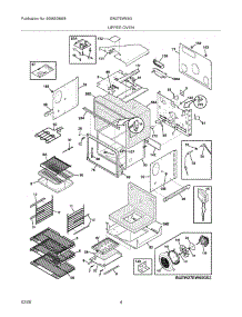 05 - Upper Oven parts for Electrolux Oven EW27EW65GW2 from AppliancePartsPros.com