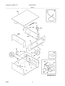 03 - Body parts for Electrolux Warming Drawer E30WD75GTT2 from AppliancePartsPros.com
