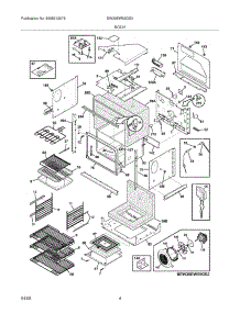05 - Body parts for Electrolux Oven EW30EW55GS3 from AppliancePartsPros.com