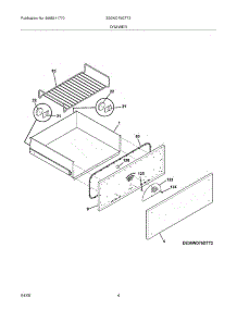 05 - Drawer parts for Electrolux Warming Drawer E30WD75GTT2 from AppliancePartsPros.com