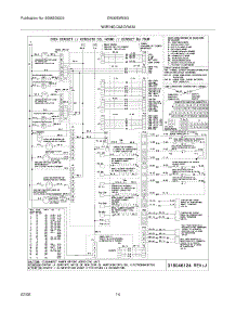 14 - Wiring Diagram parts for Electrolux Oven EW30EW65GW2 from AppliancePartsPros.com