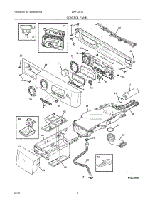 03 - Control Panel parts for Electrolux Washer EWFLS70JIW0 from AppliancePartsPros.com