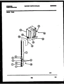 05 - Screw-Power And Ram Assembly parts for Frigidaire Compactor TC3D5 from AppliancePartsPros.com