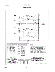 06 - Wiring Diagram parts for Frigidaire Cooktop FEC30C4ABC from AppliancePartsPros.com