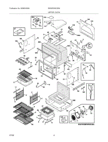 05 - Upper Oven parts for Electrolux Oven EW30EW6CGS6 from AppliancePartsPros.com