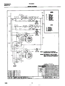 04 - Wiring Diagram parts for Frigidaire Cooktop FEC3X9XCSA from AppliancePartsPros.com