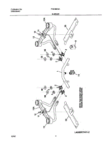 05 - Burner parts for Frigidaire Cooktop FGC36C4AUB from AppliancePartsPros.com