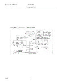 04 - Wiring Diagram parts for Frigidaire Dehumidifier FAD504TDD7 from AppliancePartsPros.com