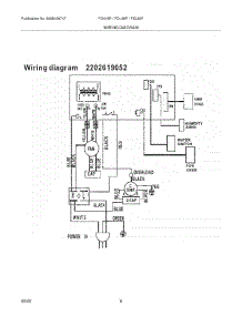 06 - Wiring Diagram parts for Frigidaire Dehumidifier FDL45P12 from AppliancePartsPros.com