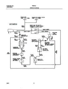 06 - Wiring Diagram parts for Frigidaire Dehumidifier FDD40J6 from AppliancePartsPros.com