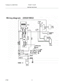 04 - Wiring Diagram parts for Frigidaire Dehumidifier FDL45P14 from AppliancePartsPros.com
