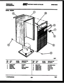 03 - Cabinet And Control Parts parts for Frigidaire Dehumidifier MR25N3 from AppliancePartsPros.com
