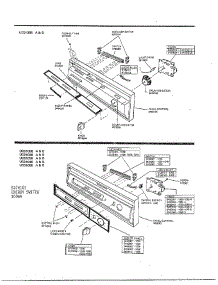 Dishwasher Front parts for Frigidaire Dishwasher 1086AB from AppliancePartsPros.com