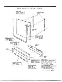 Dishwasher Frame And Side Panels parts for Frigidaire Dishwasher 1086AB from AppliancePartsPros.com