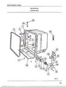 Dishwasher Page 5 parts for Frigidaire Dishwasher 1081-000A from AppliancePartsPros.com