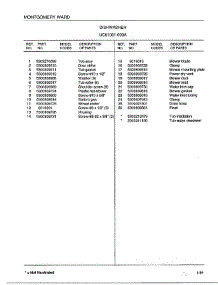 Dishwasher Page 6 parts for Frigidaire Dishwasher 1081-000A from AppliancePartsPros.com