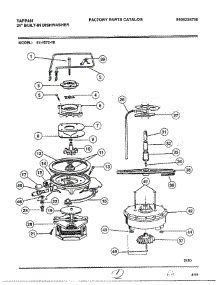 Upper Spray Arm Assy parts for Frigidaire Dishwasher 61-1073-10 from AppliancePartsPros.com