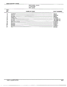 Dishwasher Page 3 parts for Frigidaire Dishwasher 1266B from AppliancePartsPros.com