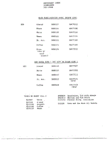 Dishwasher Page 14 parts for Frigidaire Dishwasher 1266B from AppliancePartsPros.com