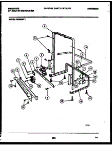 07 - Power Dry And Motor Parts parts for Frigidaire Dishwasher DW5800PW1 from AppliancePartsPros.com