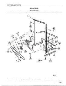 Dishwasher Page 9 parts for Frigidaire Dishwasher 1081-000A from AppliancePartsPros.com
