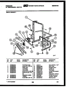 07 - Power Dry And Motor Parts parts for Frigidaire Dishwasher DW3400PW1 from AppliancePartsPros.com
