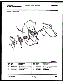03 - Cam parts for Frigidaire Dishwasher FDB212RBM0 from AppliancePartsPros.com