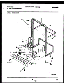 07 - Power Dry And Motor Parts parts for Frigidaire Dishwasher FDB212RBM0 from AppliancePartsPros.com