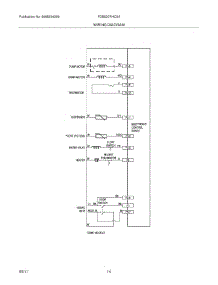 14 - Wiring Diagram parts for Frigidaire Dishwasher FDB520RHC0A from AppliancePartsPros.com