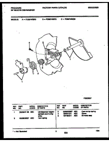 03 - Cam parts for Frigidaire Dishwasher FDB874RBS0 from AppliancePartsPros.com