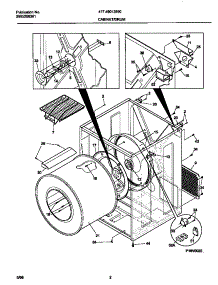 02 - Cabinet / Drum parts for Frigidaire Dryer 41749012890 from AppliancePartsPros.com
