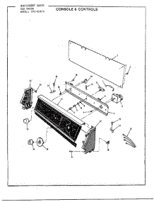 Console / Controls parts for Frigidaire Dryer 8287A from AppliancePartsPros.com