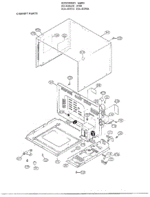 Complete Microwave Oven Page 3 parts for Frigidaire Dryer 8287A from AppliancePartsPros.com