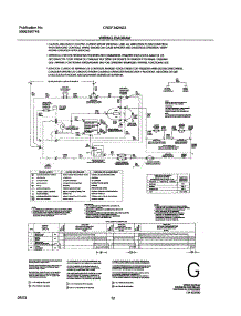 12 - Wiring Diagram parts for Frigidaire Dryer CRGF342AS3 from AppliancePartsPros.com