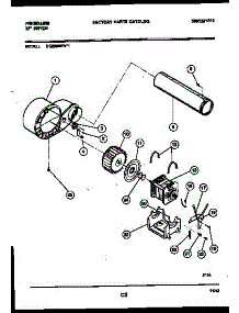 05 - Blower And Drive Parts parts for Frigidaire Dryer DG5800RW1 from AppliancePartsPros.com