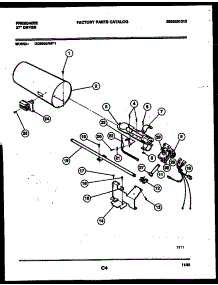 06 - Burner, Igniter And Valve parts for Frigidaire Dryer DG5800RW1 from AppliancePartsPros.com
