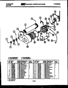 06 - Blower And Drive Parts parts for Frigidaire Dryer DGC5DW1 from AppliancePartsPros.com